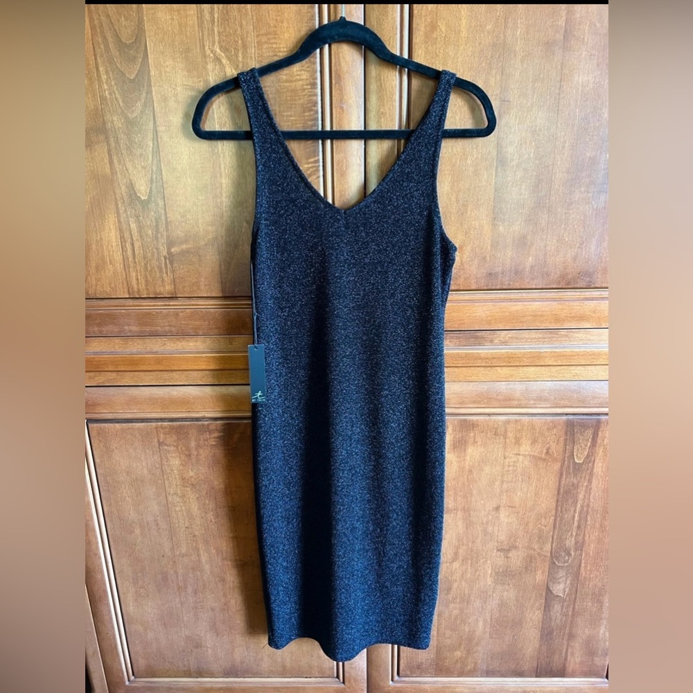 Soft sparkle bodycon dress